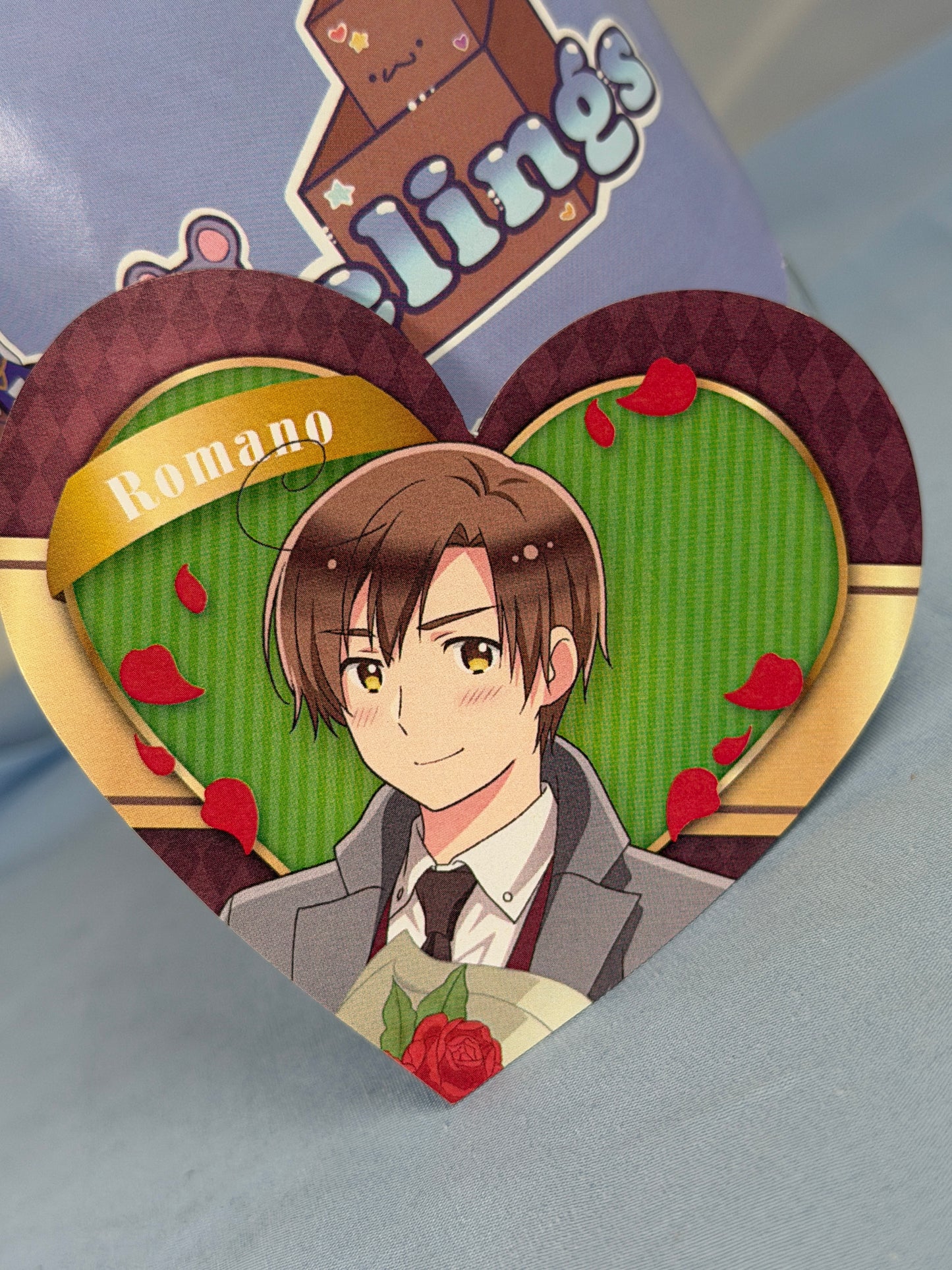 Italy Romano Valentine's Cafe Heart Display Paper Hetalia World Stars
