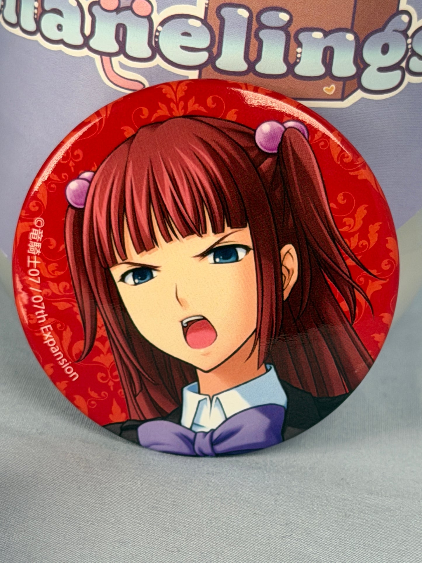 Ange Ushiromiya Official Illustration Can Badge Pin Umineko When They Cry