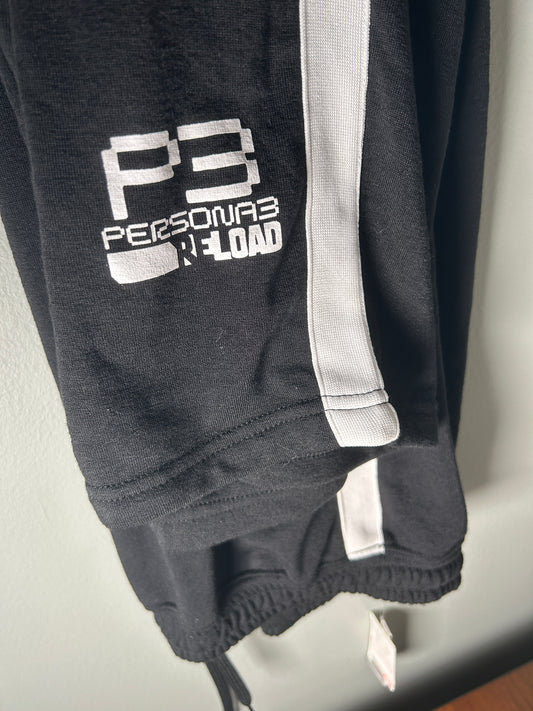 Persona 3 Reload Logo Black White Sweatpants Avail