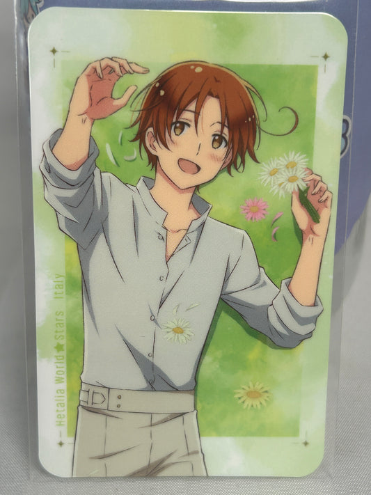 Italy Bonus Card Flower Shower WEB Lottery Hetalia World Stars