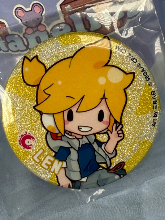 Kagamine Len KIRAKIRA Can Badge Pin Project Sekai Vol. 3