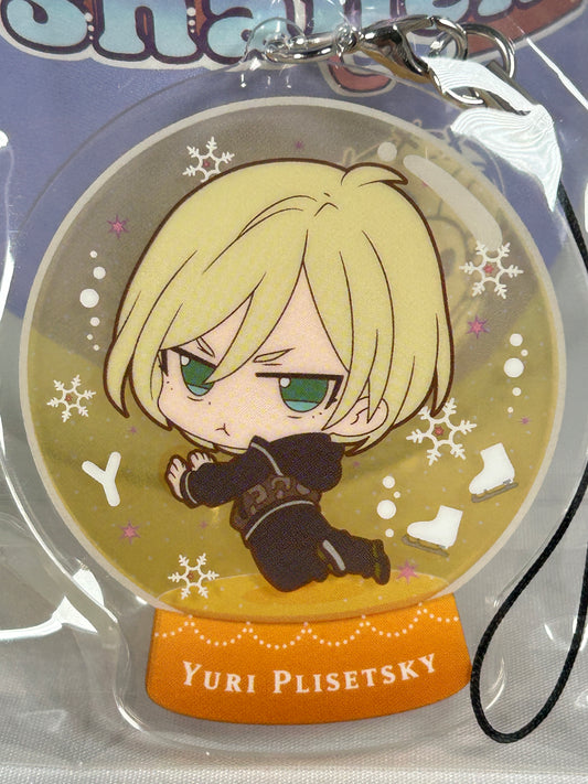 Yuri Plisetsky Snowglobe Acrylic Keychain Yuri on Ice Chararium