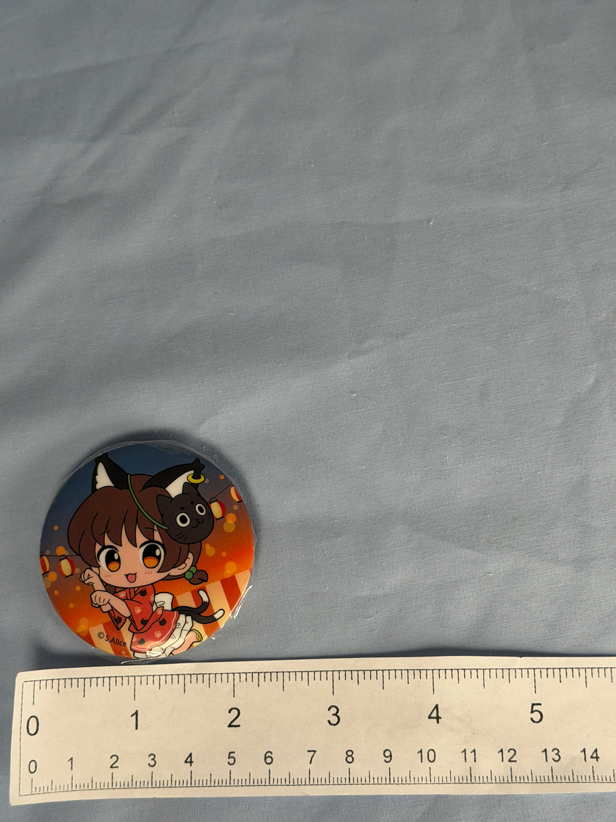 Chen Summer Festival Can Badge Pin Touhou Project LEC