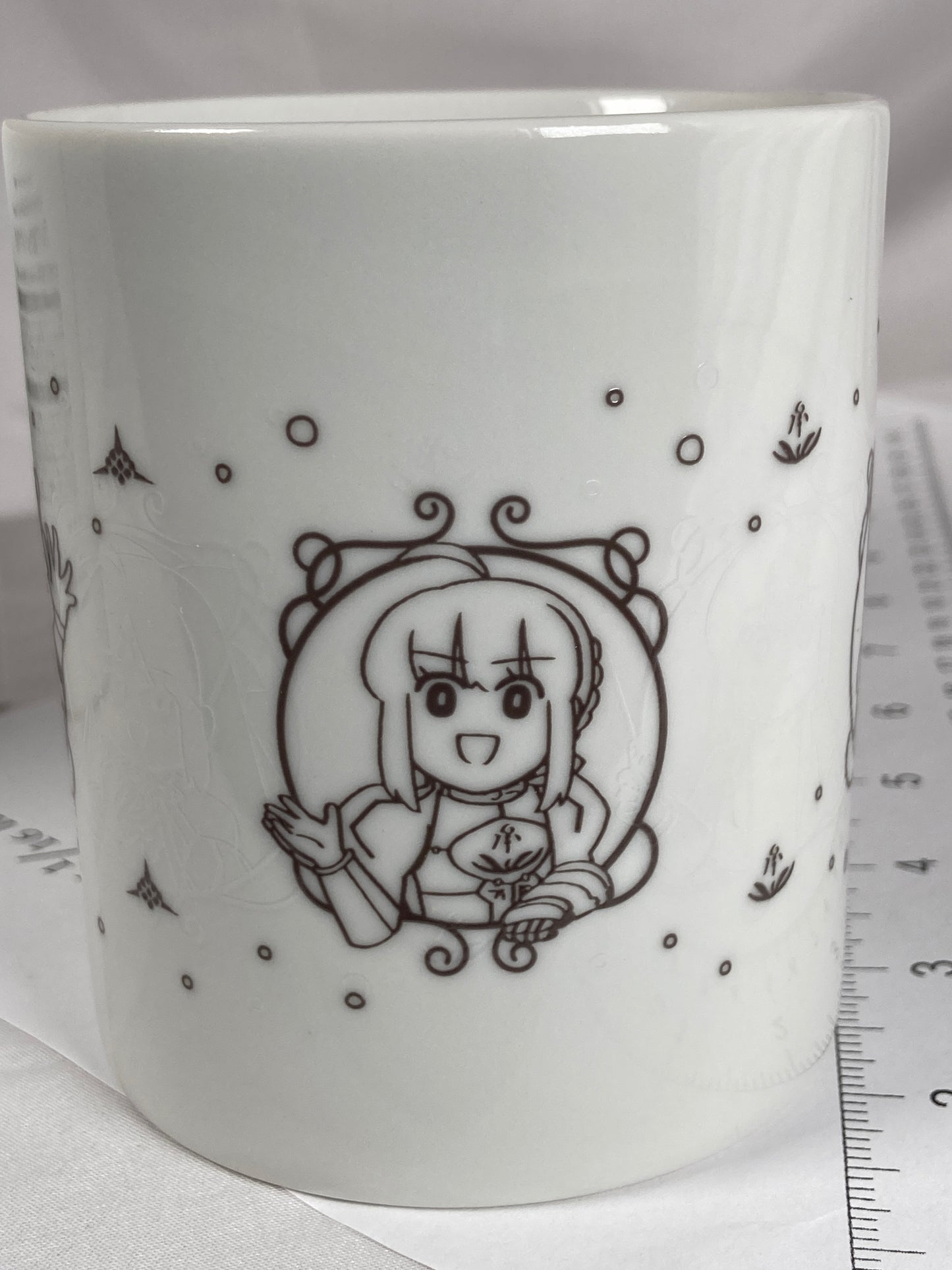 Saber Lily Arthur Pendragon Chibi Character Mug Fate Grand Order