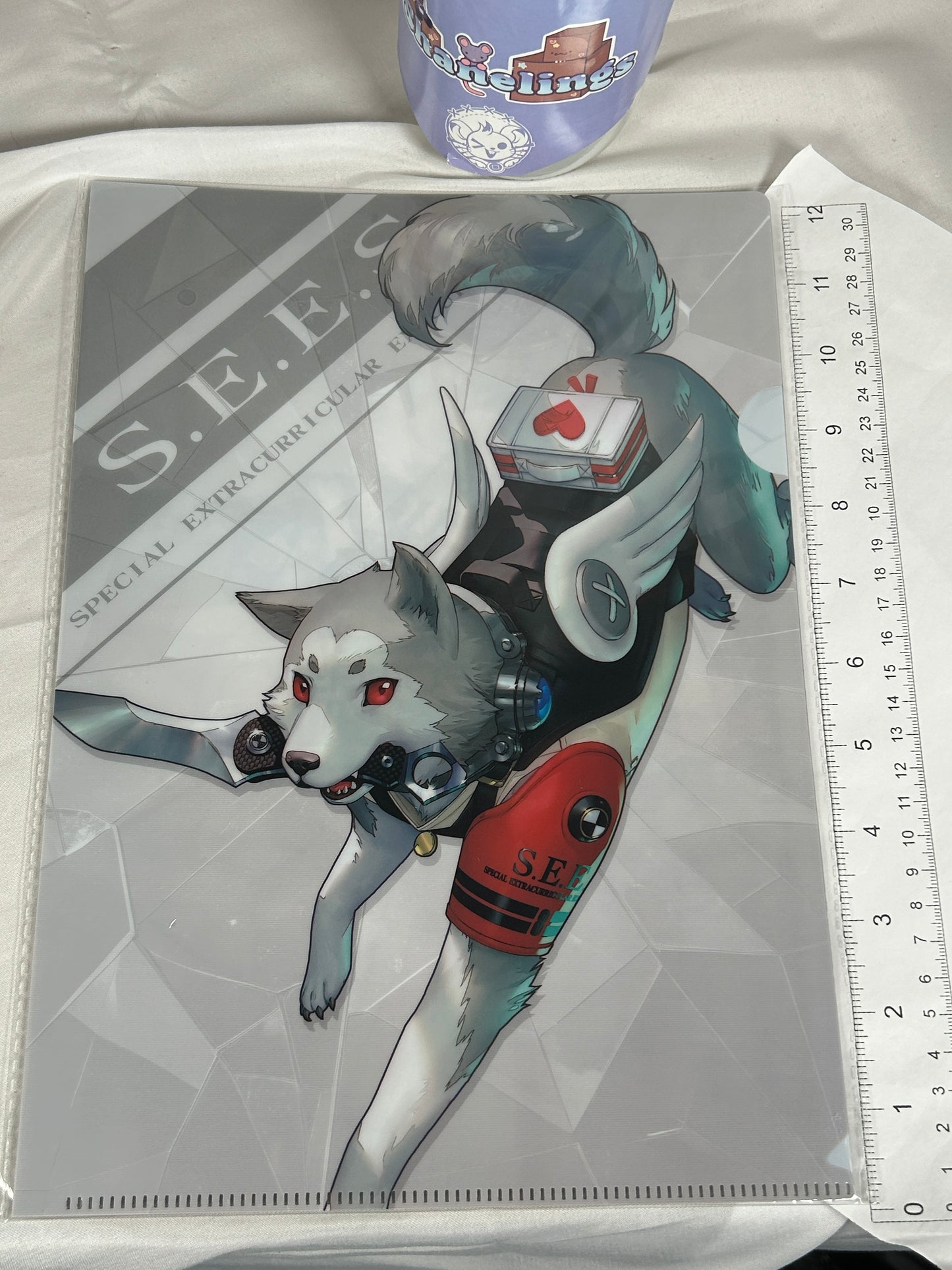Koromaru Clear File Persona 3 Reload Good Smile Lottery E Prize