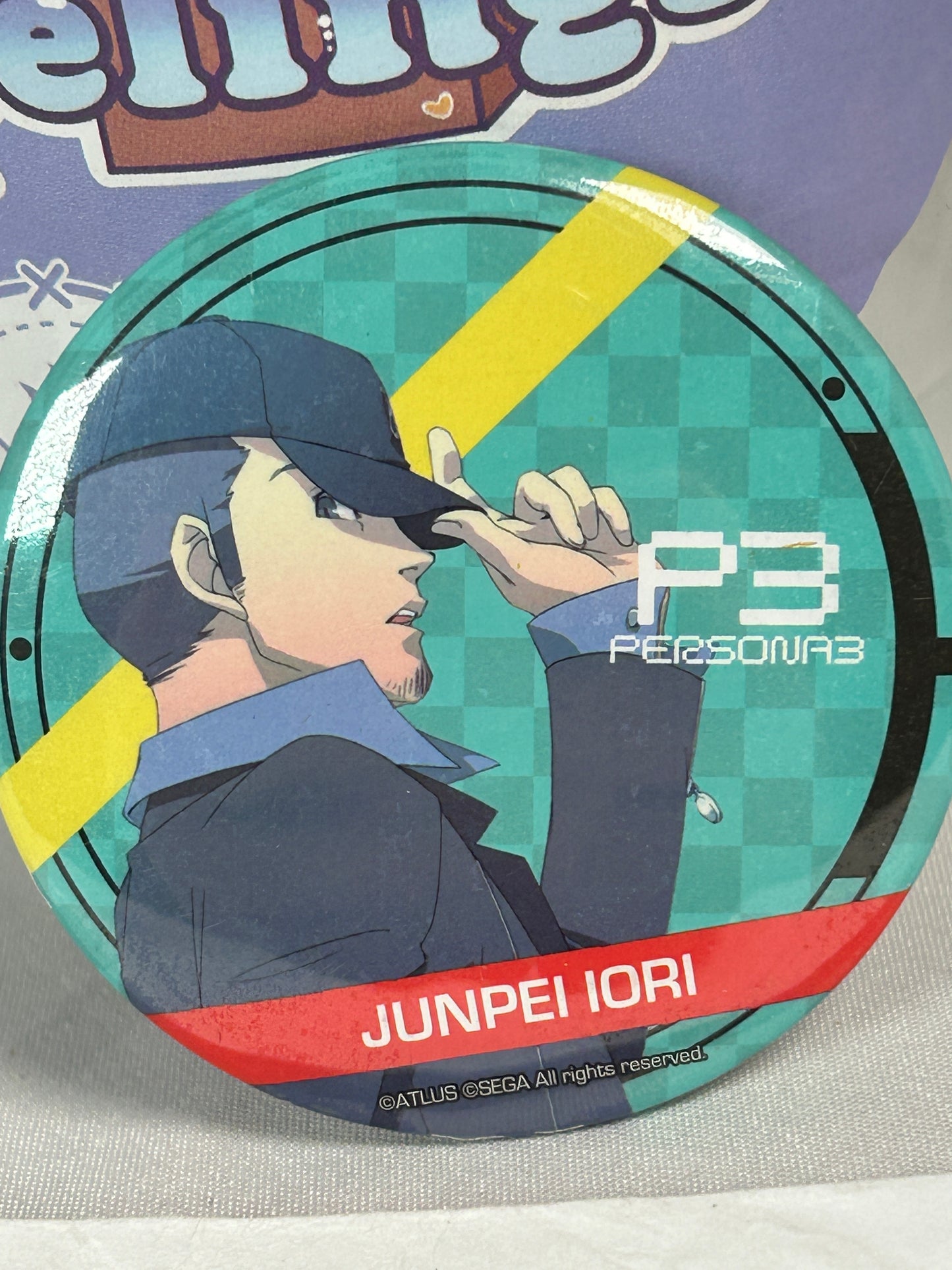 Junpei Iori Button Badge Persona 3 The Movie