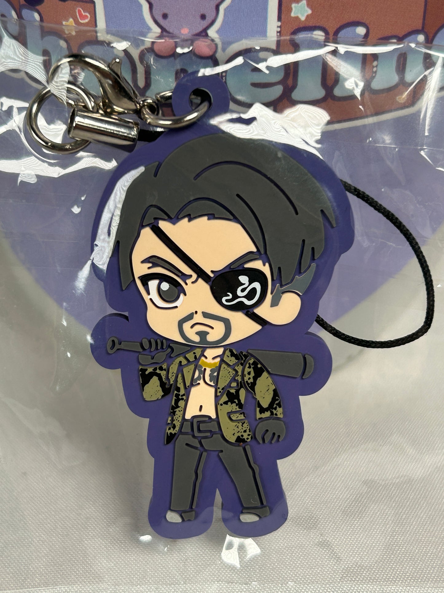 Goro Majima Rubber Keychain Yakuza Like a Dragon Showtime Vol 1