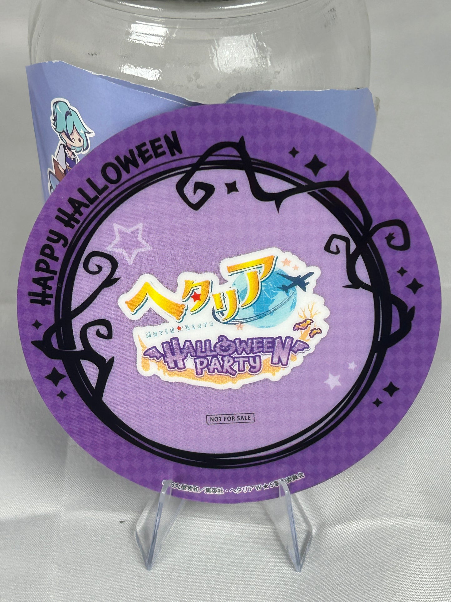 Portugal Halloween Party Plastic Coaster Hetalia World Stars