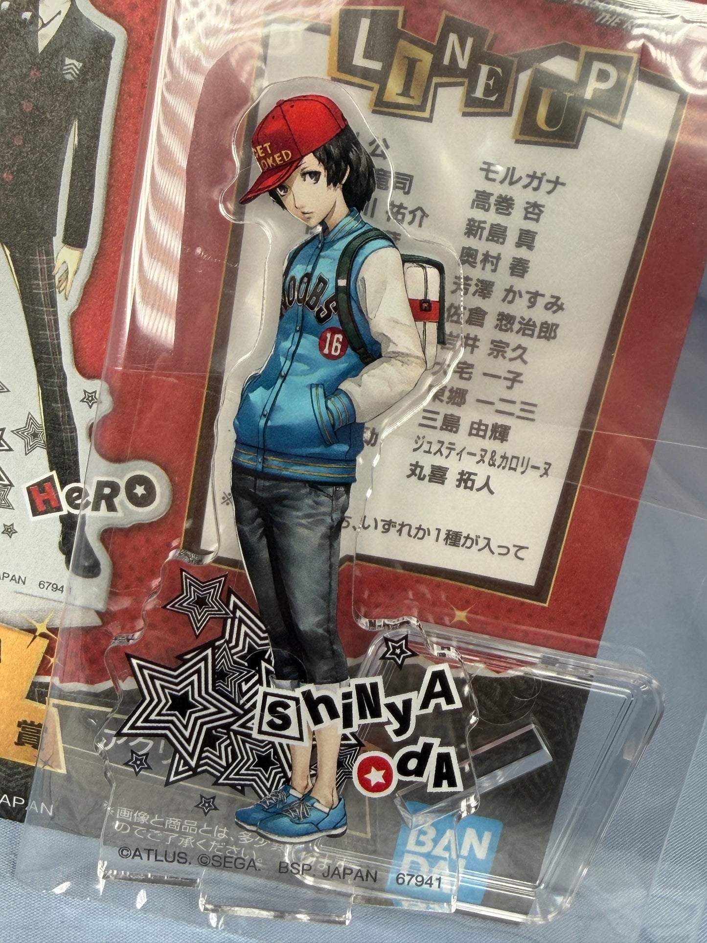 Shinya Oda Acrylic Stand Persona 5 Royal Lottery Ichiban Kuji