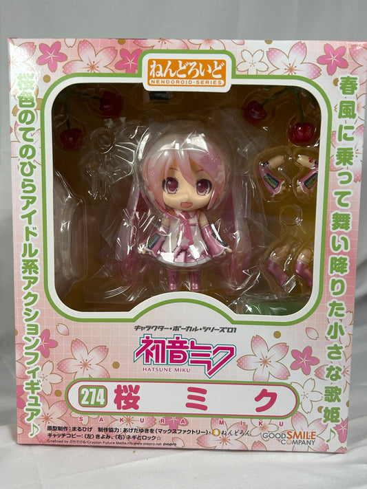 Sakura Hatsune Miku Nendoroid Figure 274 Vocaloid Good Smile Company