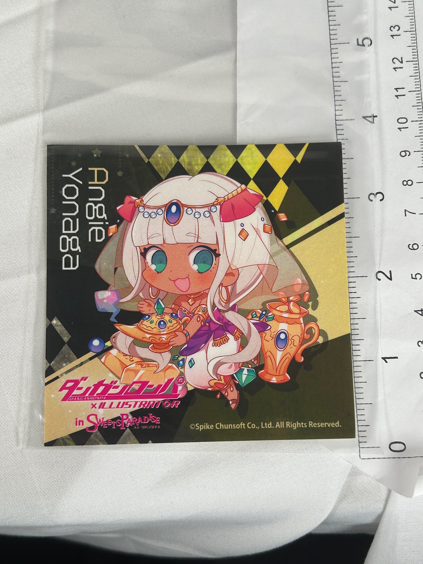 Angie Yonaga Coaster New Danganronpa V3 Sweets Paradise