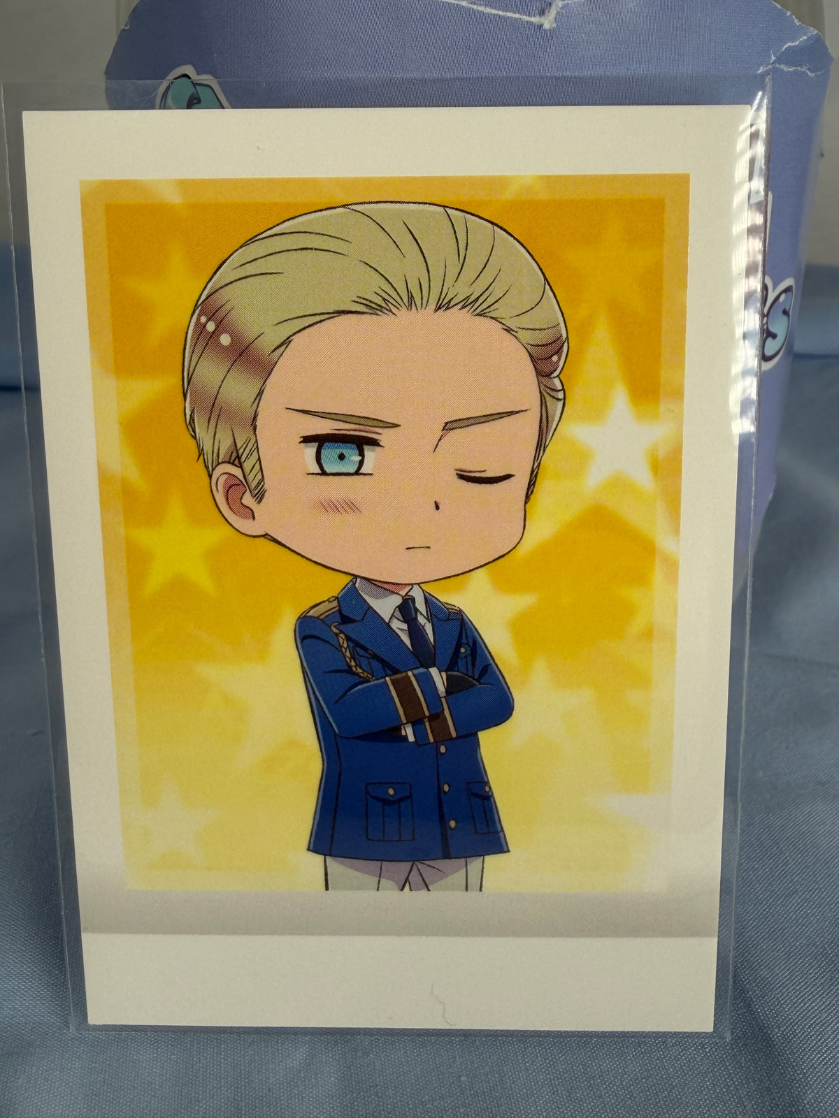 Chibi Germany Formal Suit Polaroid Photo Hetalia World Stars
