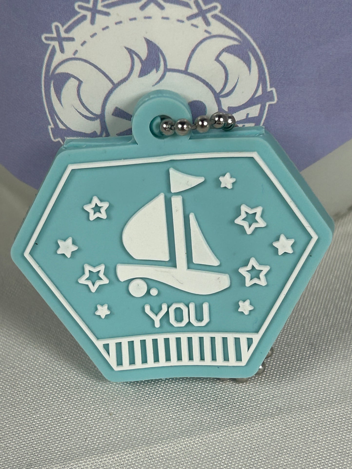 You Watanabe Boat Rubber Keychain Love Live Aqours Sunshine