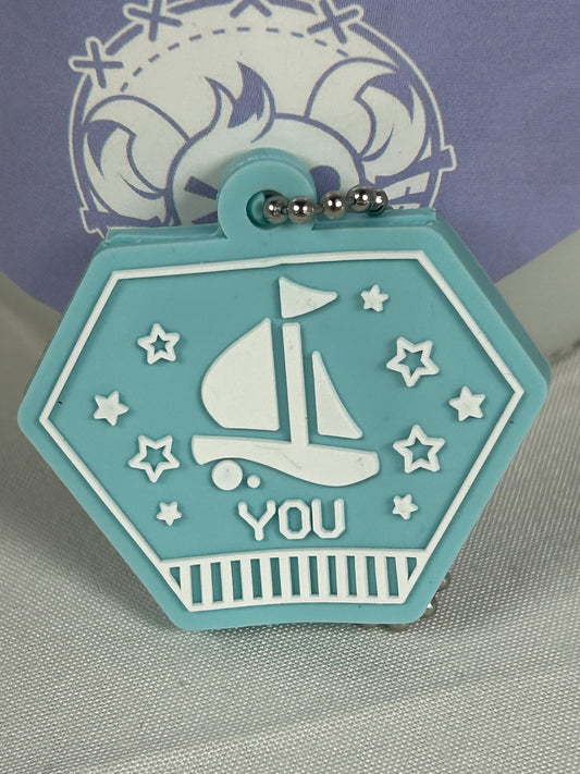 You Watanabe Boat Rubber Keychain Love Live Aqours Sunshine