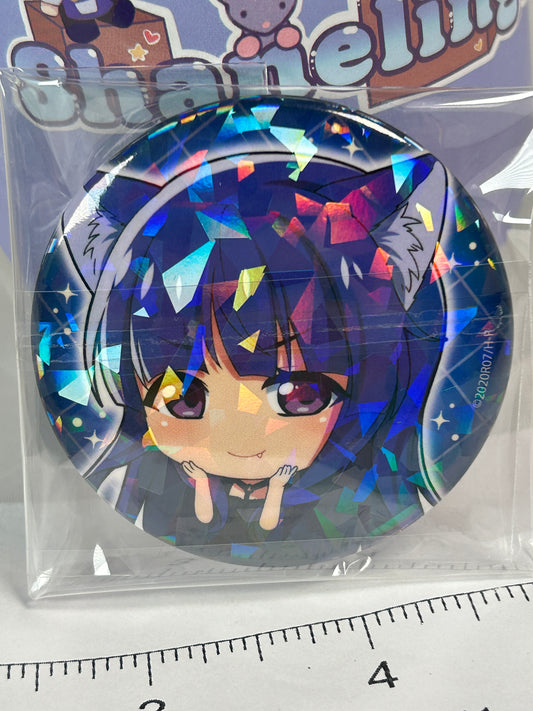 Rika Furude Button Badge Higurashi When They Cry Book Off Set