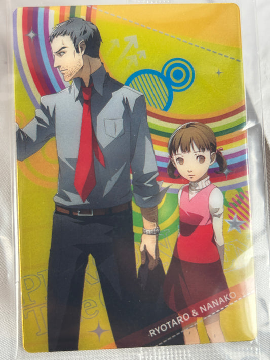Ryotaro Nanako Dojima Wafer Card Persona 4 Golden