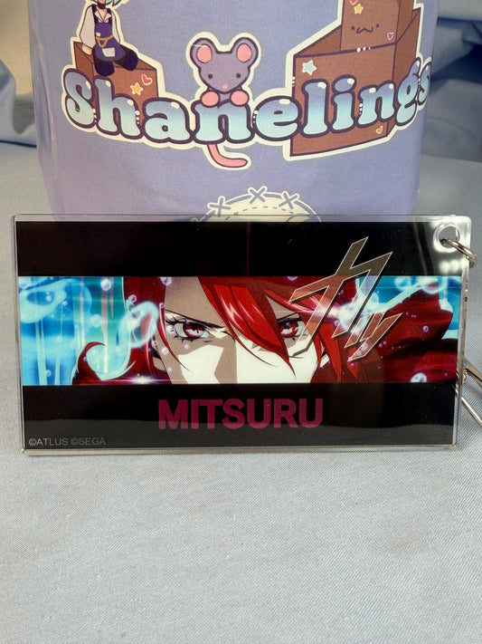 Mitsuru Kirijo Cut In Acrylic Keychain Persona 3 Reload