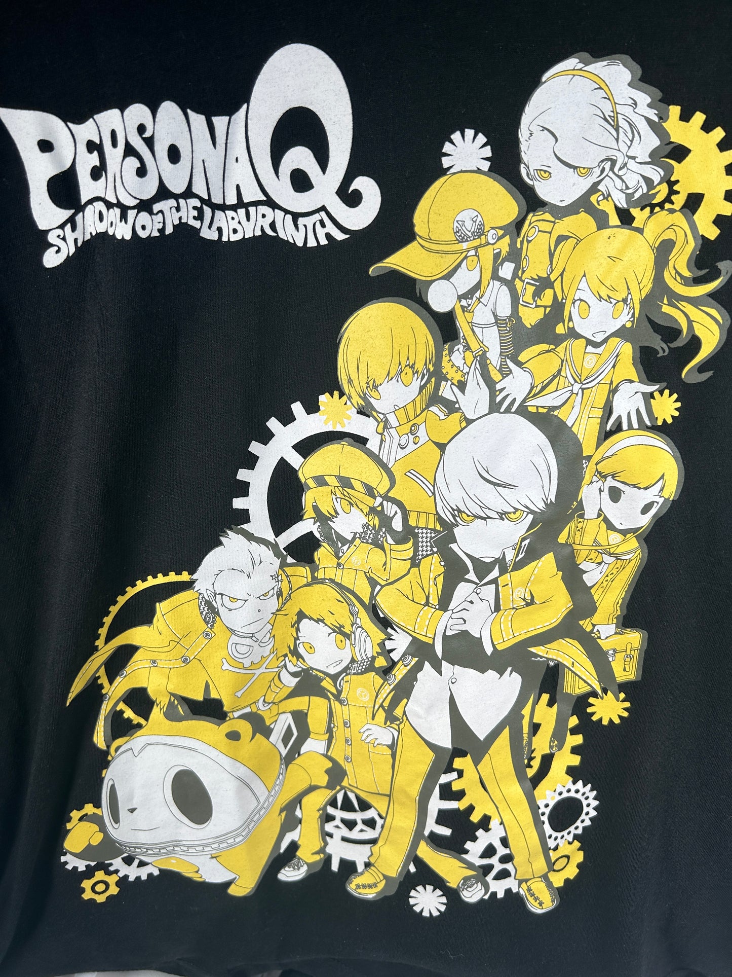 Persona 4 Cast T Shirt Persona Q Shadows of the Labyrinth SEGA Atlus