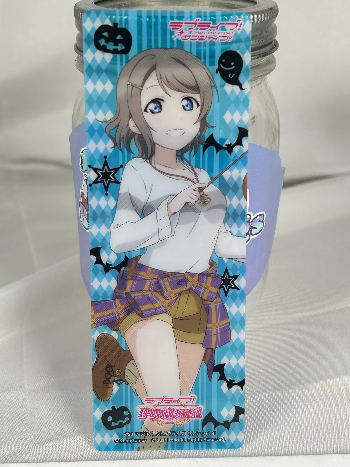 You Watanabe Full Speed Ahead Plastic Bookmark Love Live Aqours Sunshine