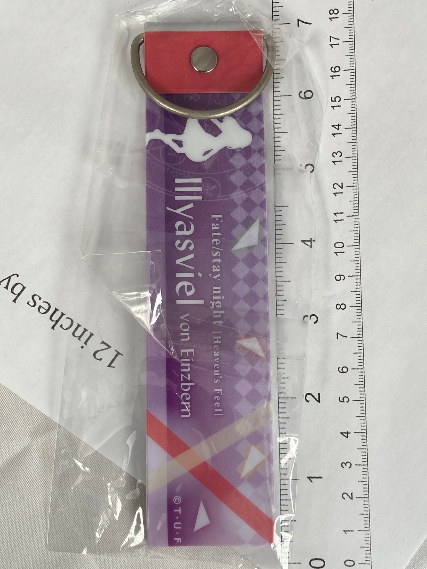 Illyasviel Von Einzberg Tag Keychain Fate Stay Night Unlimited Blade Works