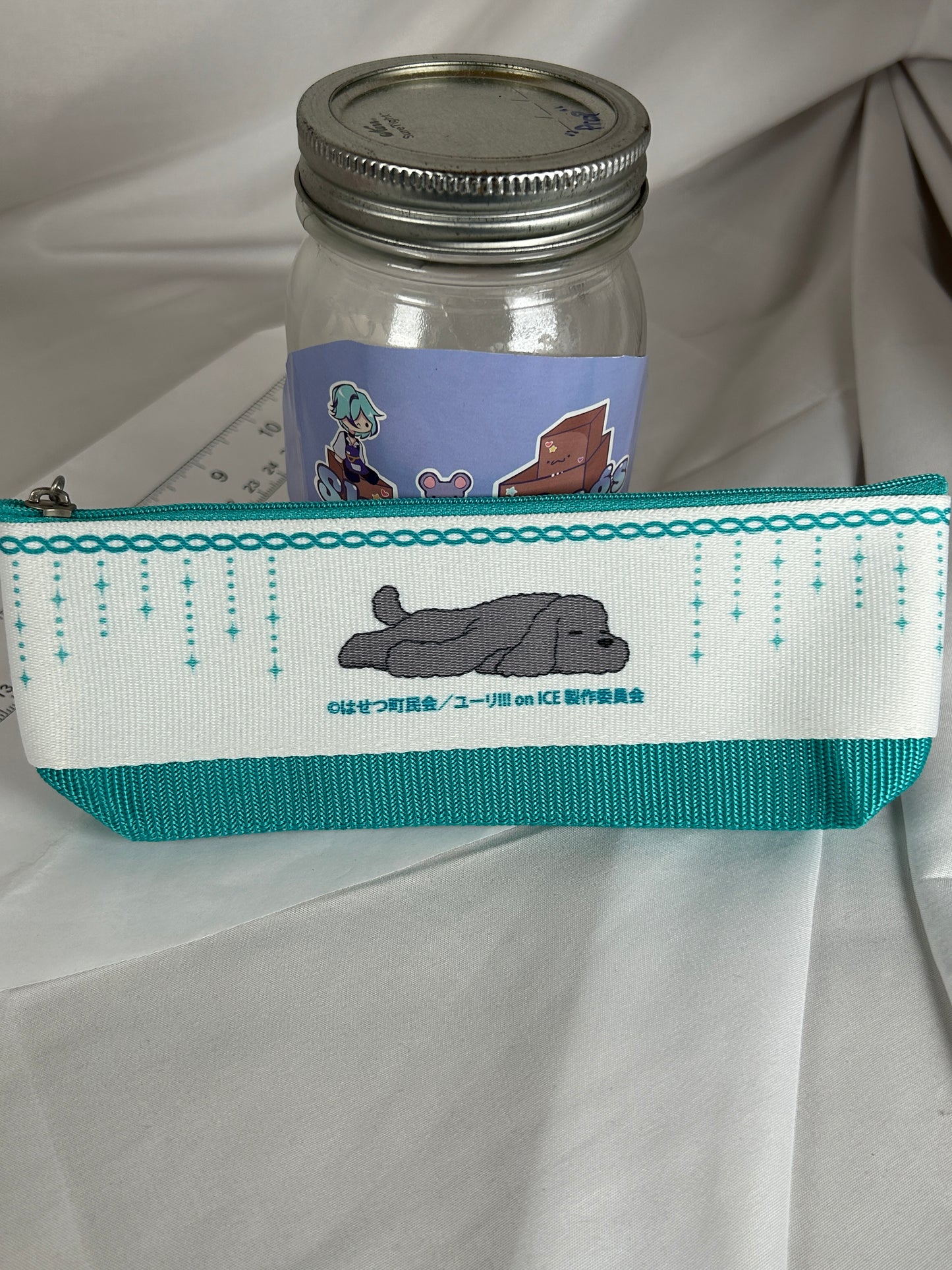 Victor Nikiforov Makkachin Pencil Case Pouch Yuri on Ice