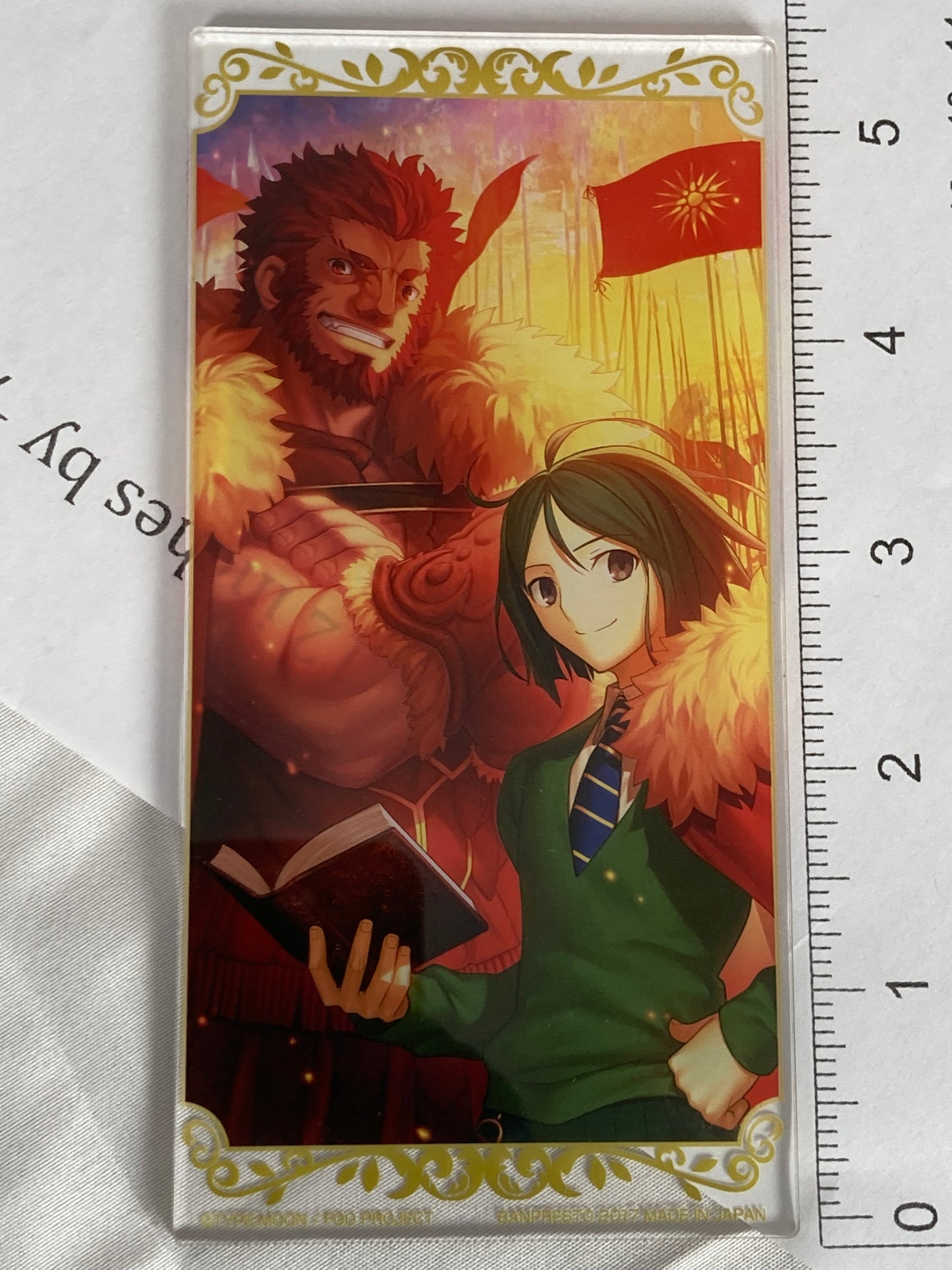 Alexander the Great Waver Velvet Acrylic Block Fate Zero