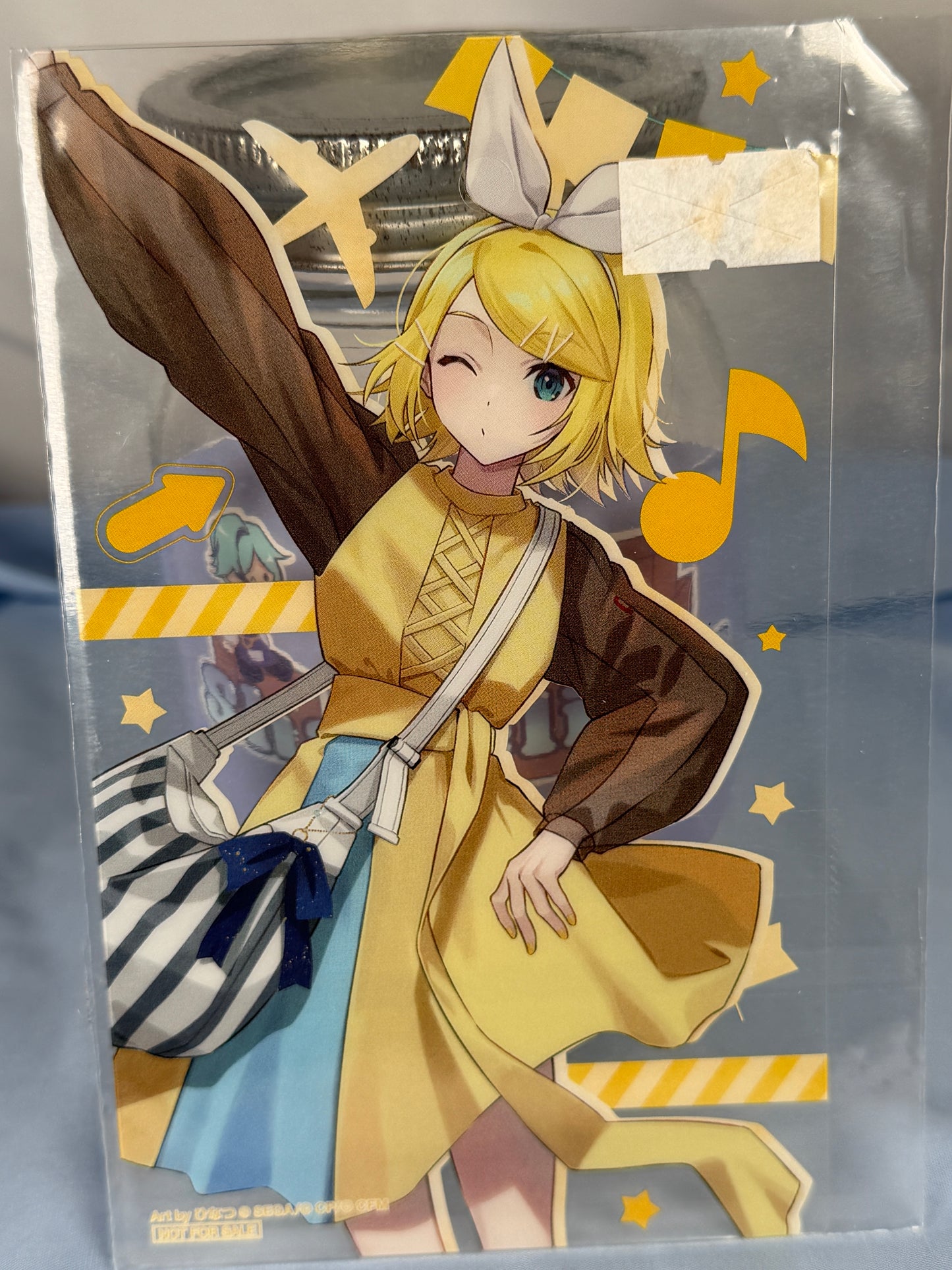 Kagamine Rin Thanksgiving 3rd Anniversary Plastic Display Project Sekai Animate