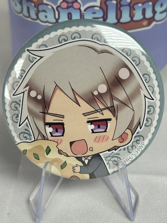 Prussia yummy! Button Can Badge Hetalia World Stars Vol 2