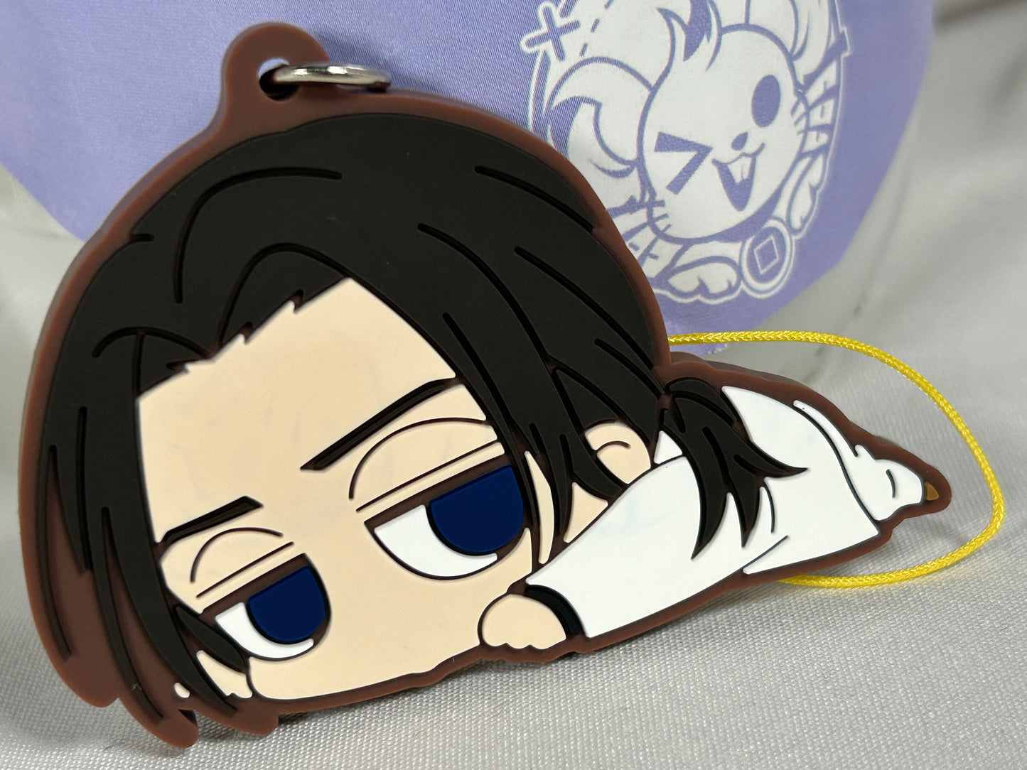 Blanca Darun Rubber Strap Keychain Banana Fish Movic 2019