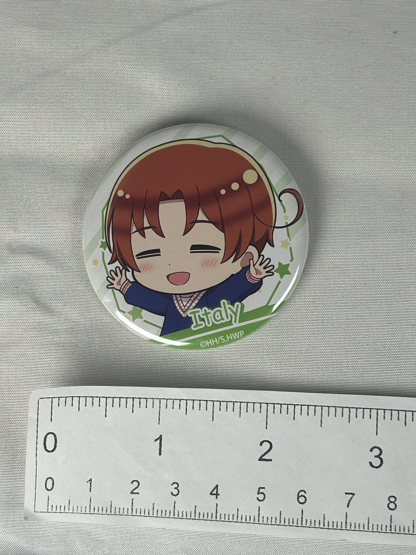 Italy Elementary School Button Can Badge Hetalia World Stars
