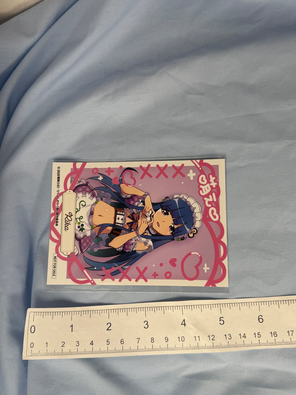 Rika Furude Art Display Bromide Higurashi When They Cry Moe Café Lottery Bonus