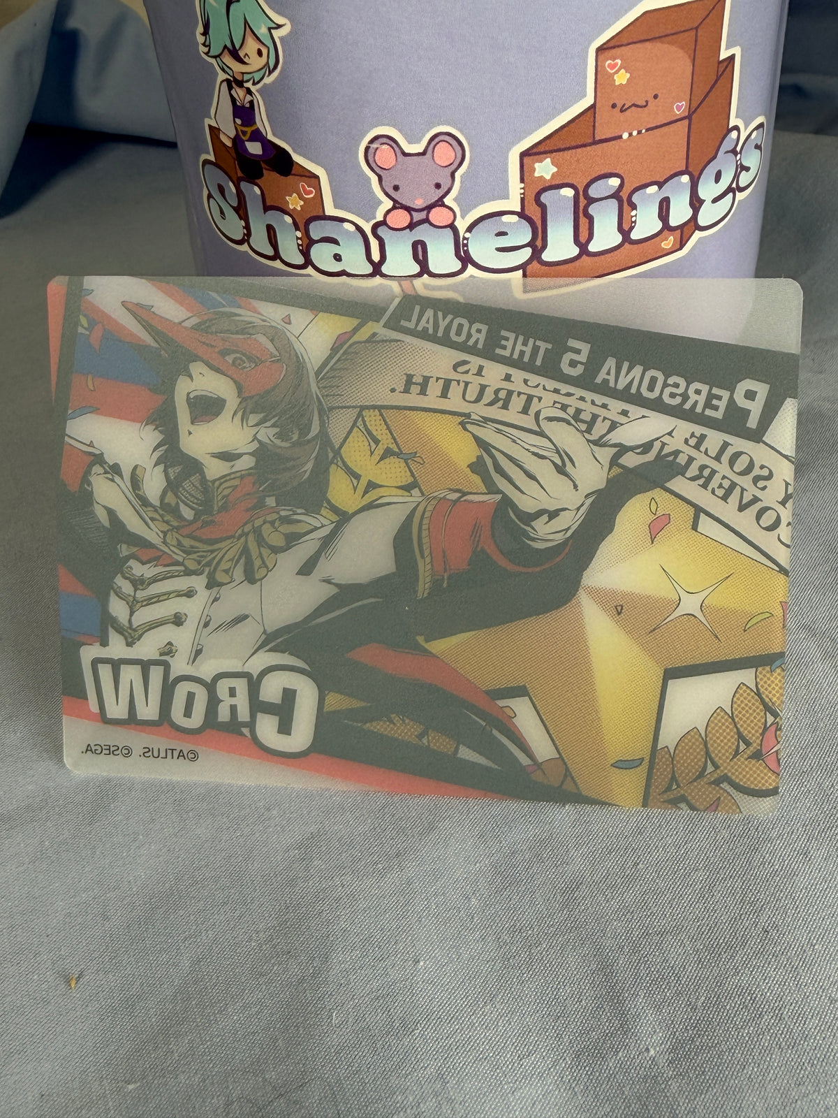 Goro Akechi Crow All Out Attack Collection Card Persona 5 Royal