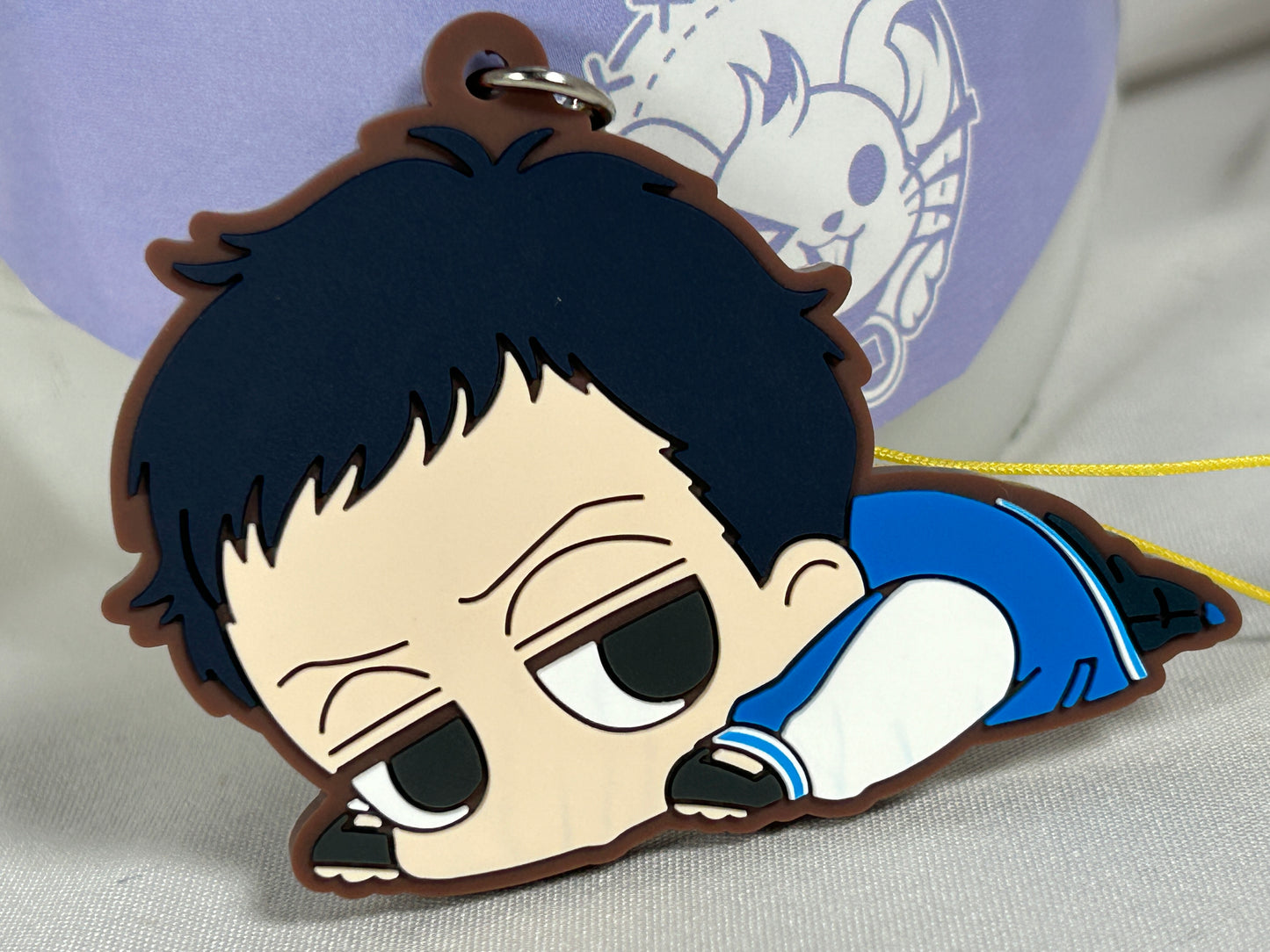 Sing Soo Ling Darun Rubber Strap Keychain Banana Fish Movic 2019