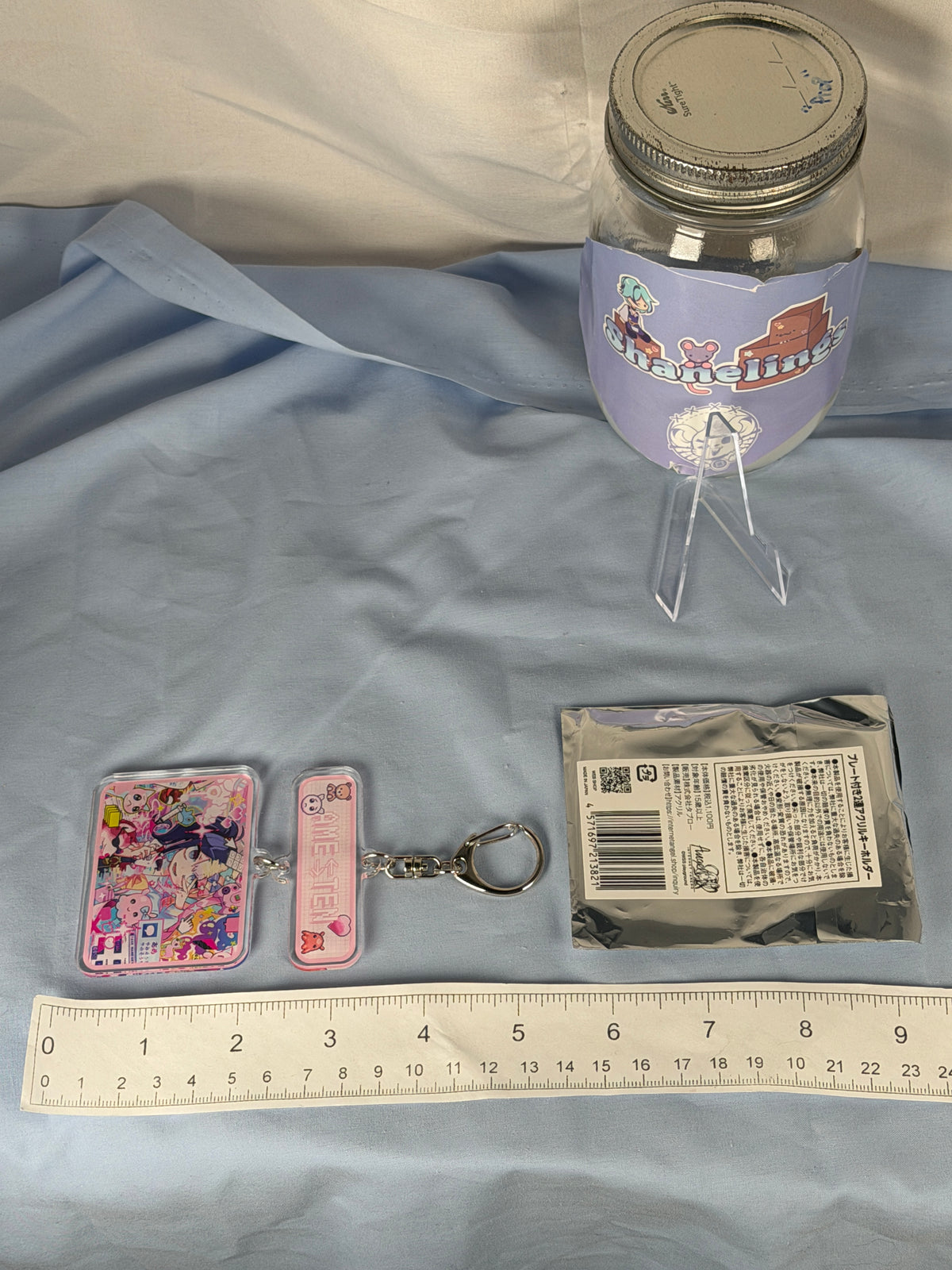 Ame-Chan KAngel Acrylic Keychain Needy Streamer Overload Nidiga Exhibition 4