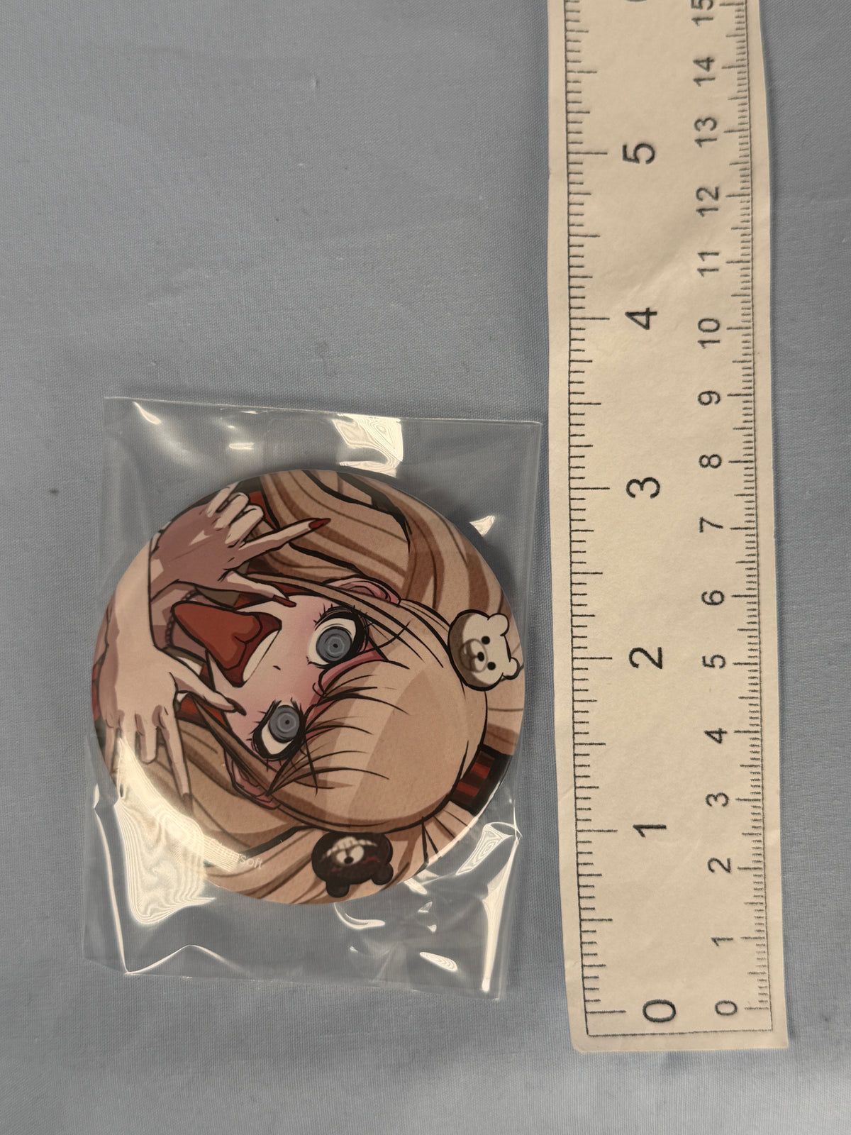 Junko Enoshima Tongue Despair Can Badge Pin Danganronpa Vol 1