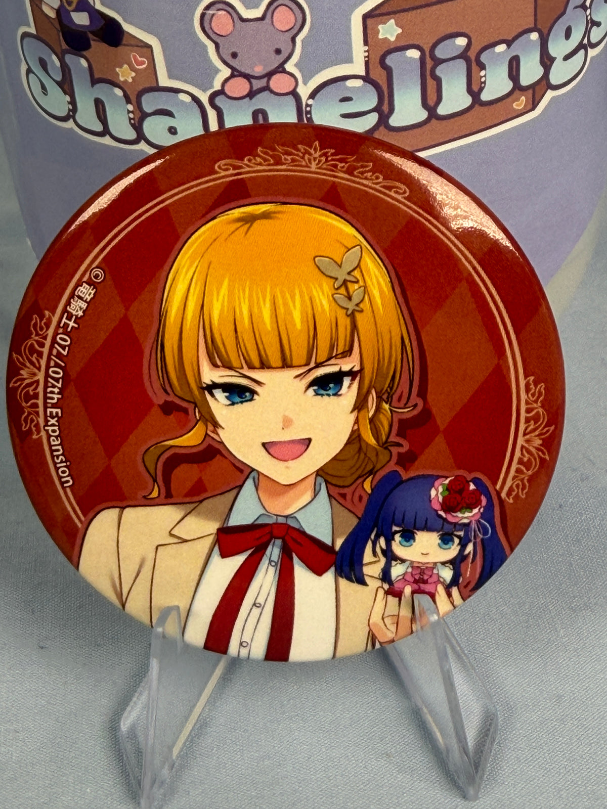 Beatrice School Uniform Can Badge Umineko When They Cry EEO Popup
