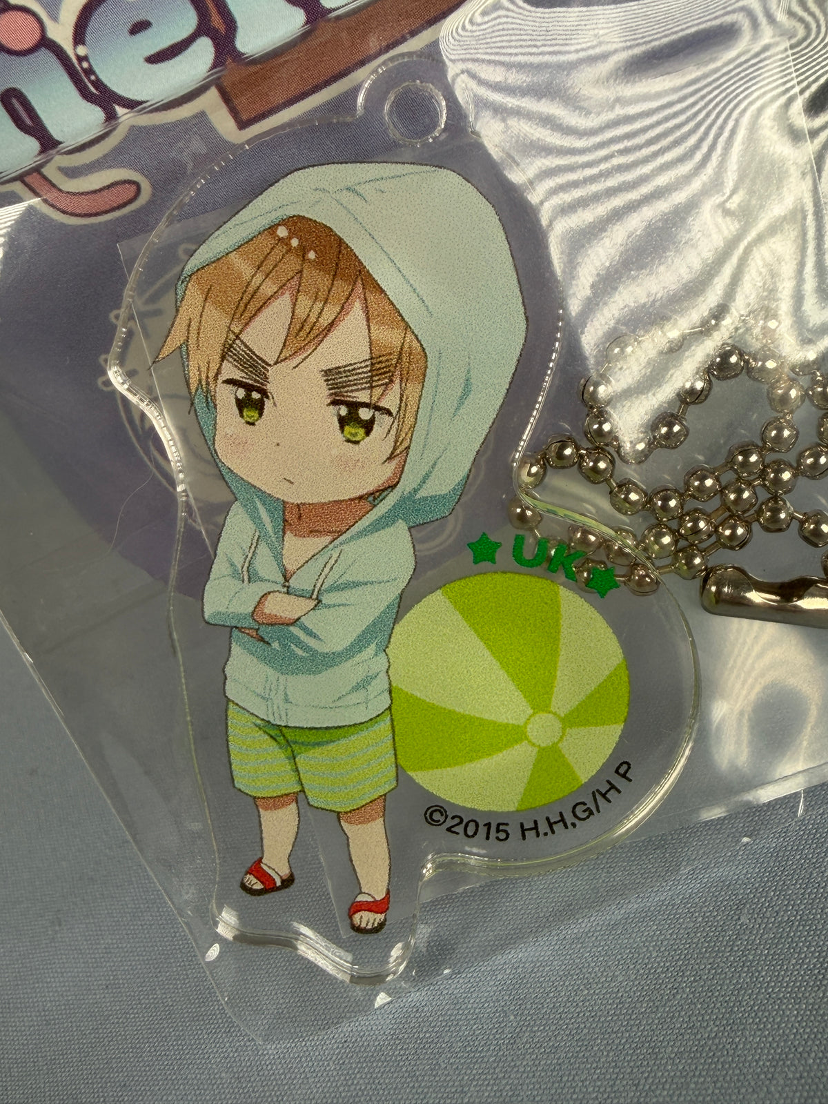 England UK Beach Acrylic Keychain Hetalia The World Twinkle 2015