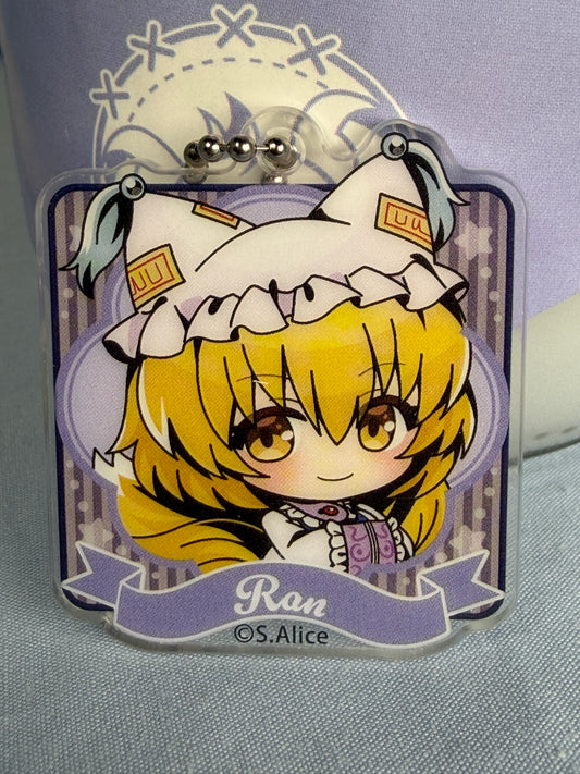 Ran Yakumo Acrylic Keychain Touhou Project NIC Vol 2