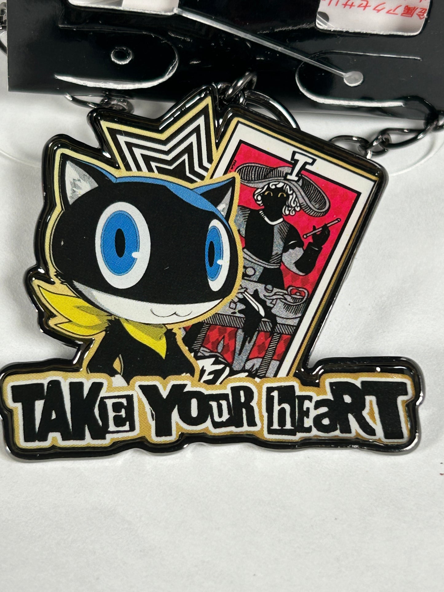 Morgana Metal Keychain Persona 5 Royal Avail Take Your Heart