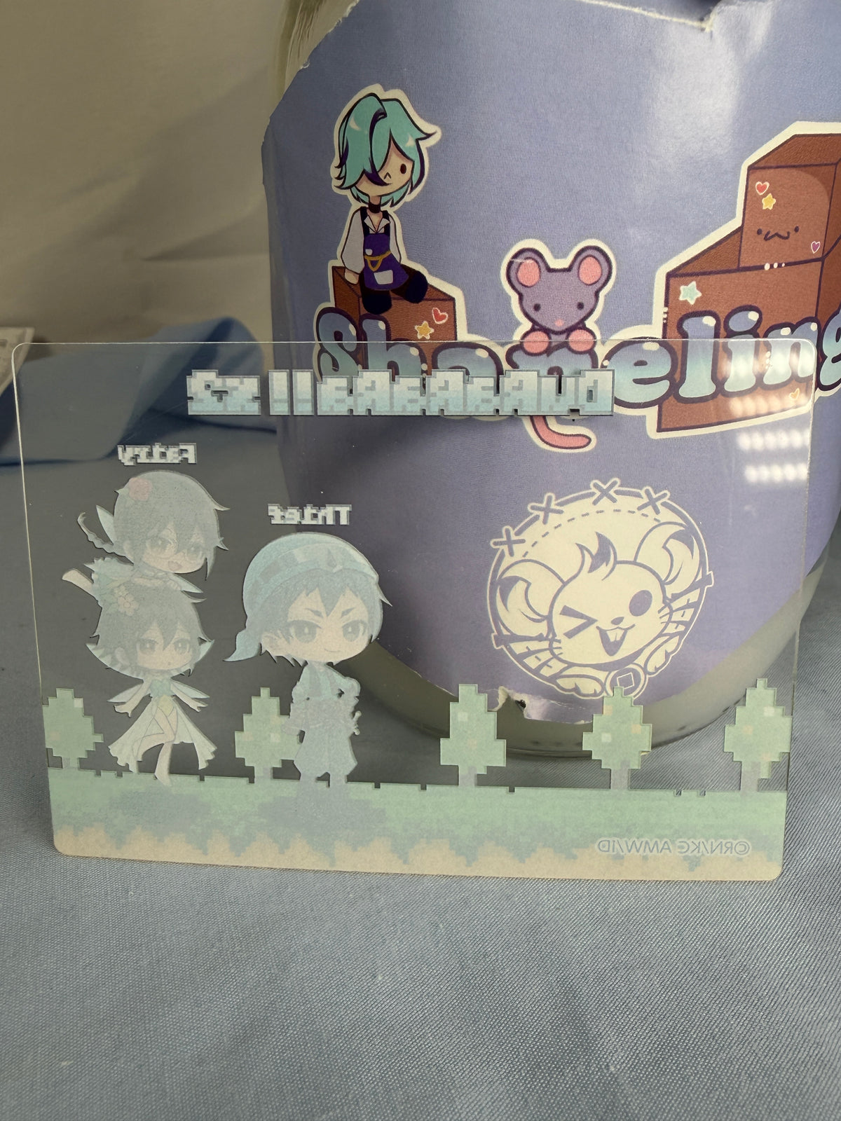 Aoba Kuronuma Mairu Kururi Orihara Costume Transparent Card Durarara!! 2