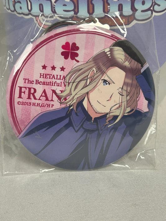 France Can Badge Keychain Hetalia The Beautiful World 2015 Collection 2