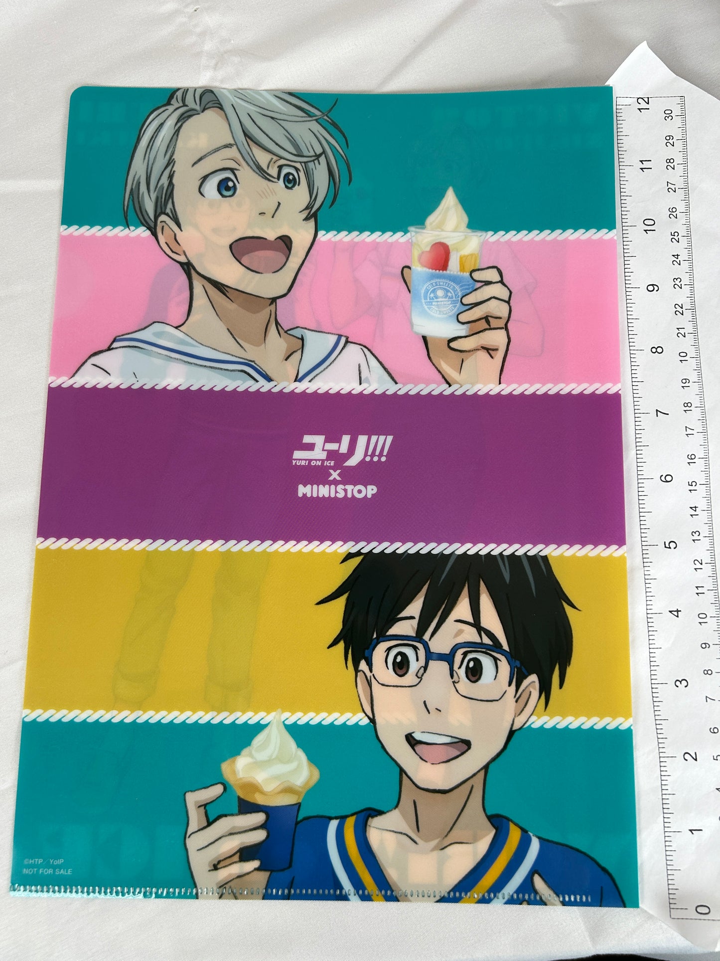 Lawson x Yuri on Ice Clear File Victor Nikiforov Yuri Katsuki