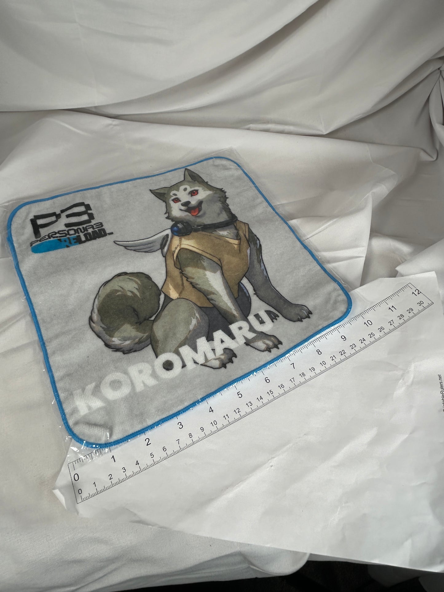 Koromaru Hand Towel Persona 3 Reload Avail