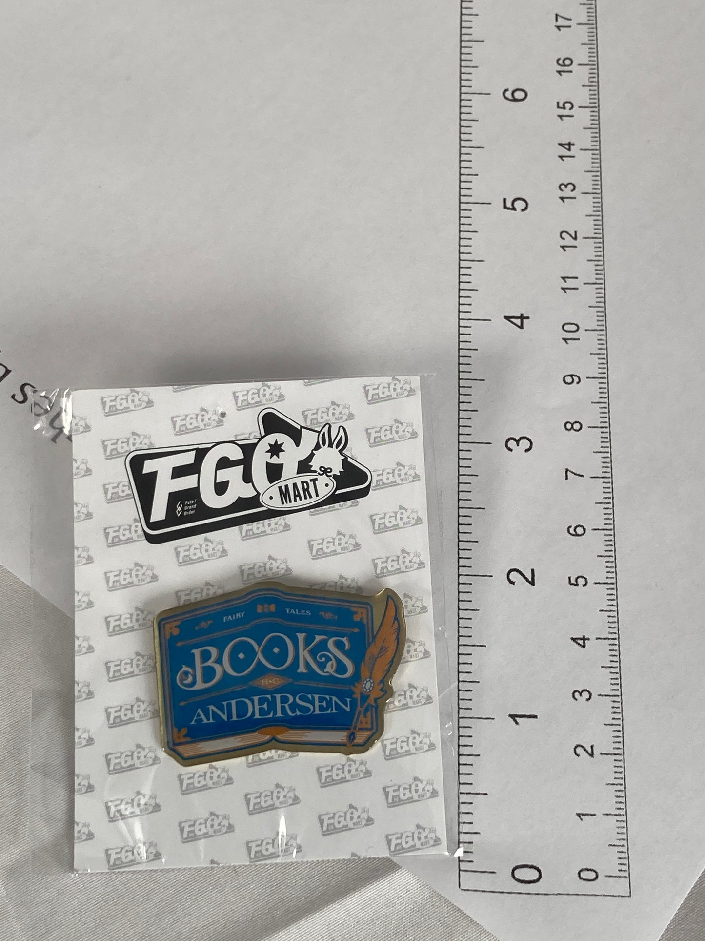 Fate Grand Order Mart Books Andersen Metal Pin