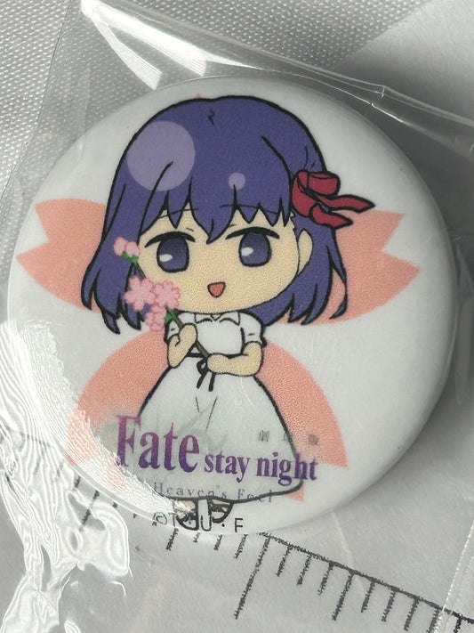 Sakura Matou Can Badge 3rd Anniversary Fate Grand Order FES 2018