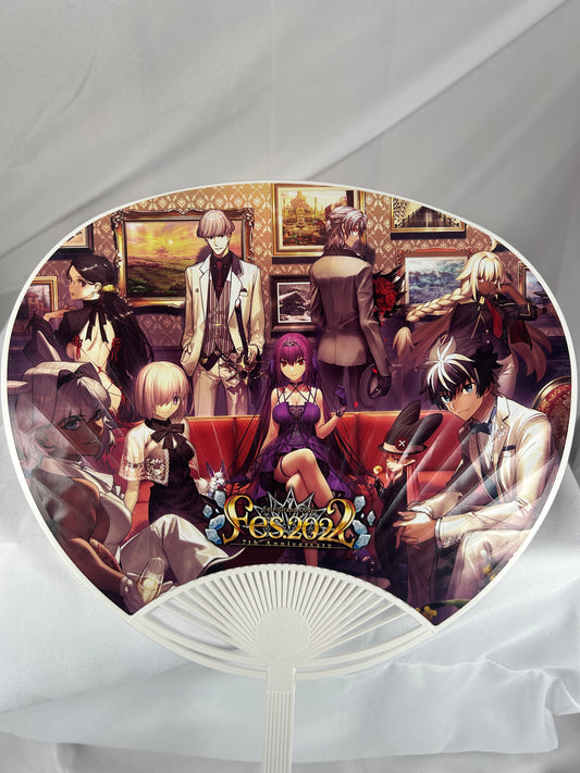 Fate Grand Order Fes 7th Anniversary Japanese Promotional Fan