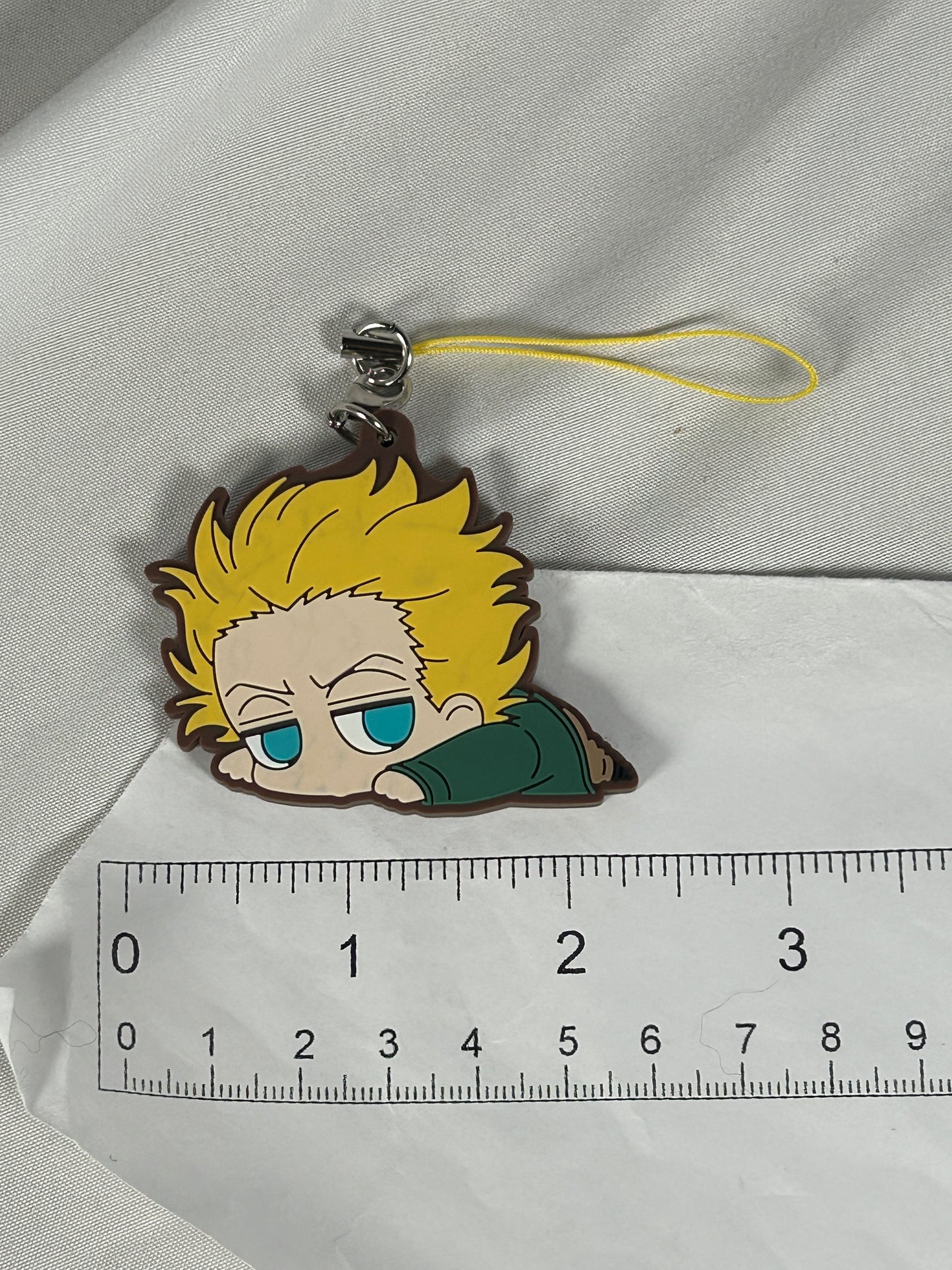 Fredrick Arthur Darun Rubber Strap Keychain Banana Fish Movic 2019
