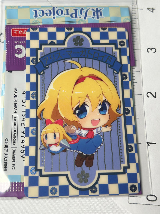 Chibi Alice Margatroid Illustration Card NIC Touhou Project