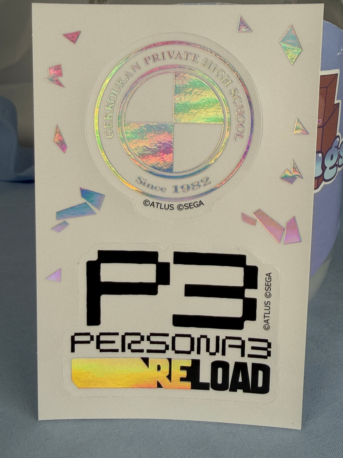 Persona 3 Reload Logo Sticker Gekkoukan High
