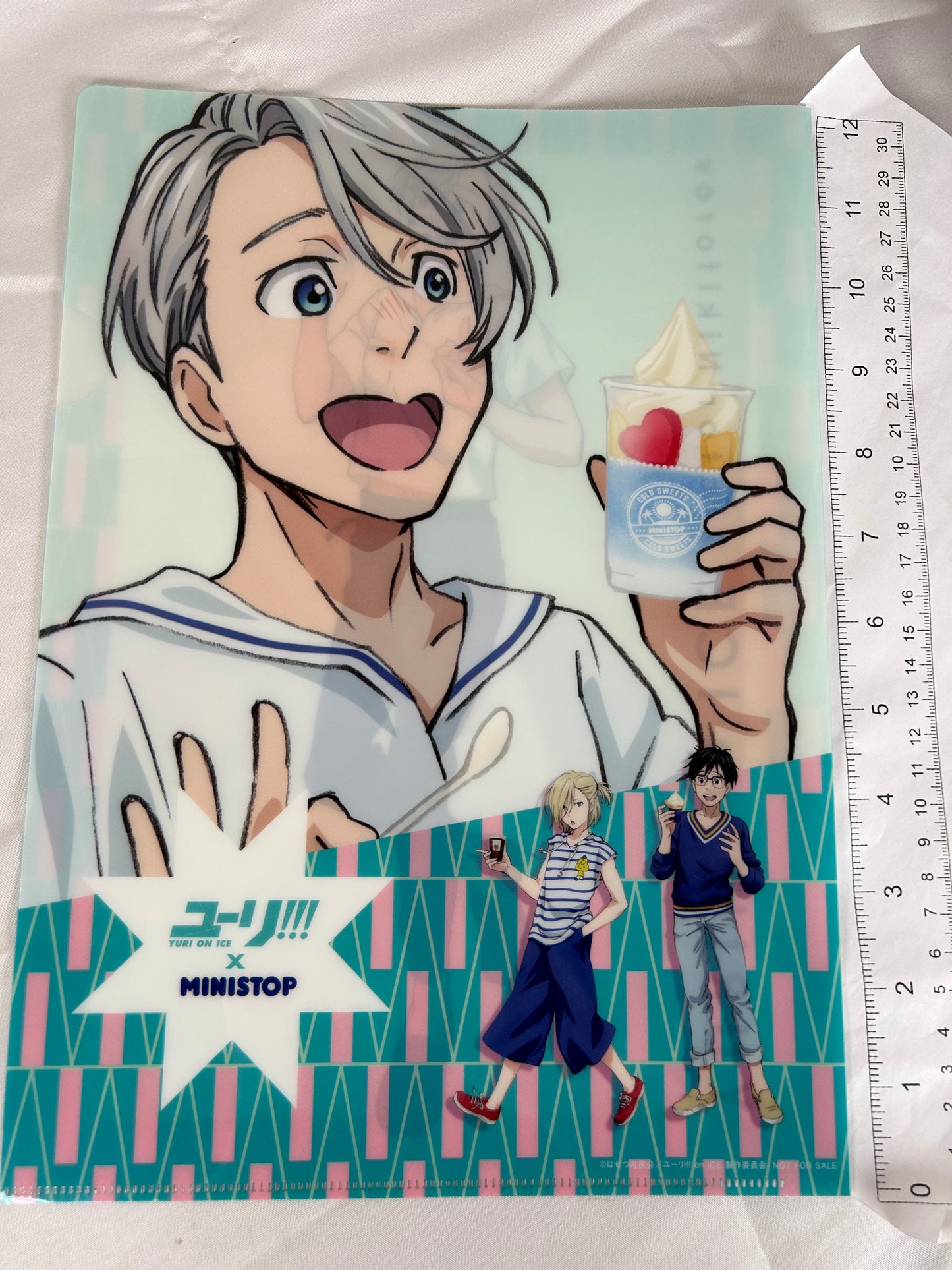 Lawson x Yuri on Ice Clear File Victor Nikiforov